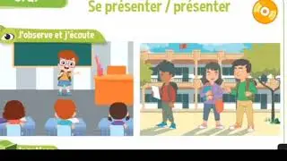 se présenter/présenter le trésor des mots ce1/ dialogue 1 / page 10