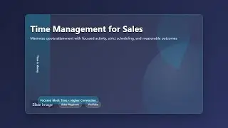 Time Management for Sales: Hit Your Quota Faster