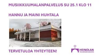 MUSIIKKIJUMALANPALVELUS, Hannu ja Maini Huhtala 25-1-2026