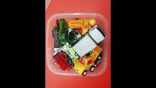 Cars for kids to help Learning Street Vehicles Names.Box full of Toys