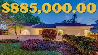 Luxury Pool Home Tour in Cobbs Drive, Palm Harbor, FL!