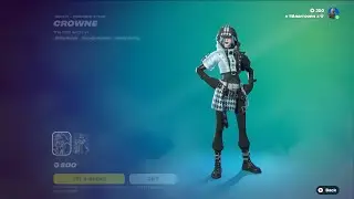Fortnite Item Shop, January 2nd 2026 - *NEW* CROWNE SKIN!!!