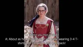 Dressing in a Tudor French Gown
