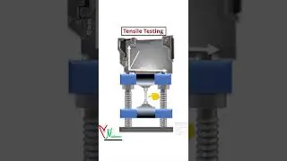Tensile Testing using Universal Testing Machine #mechanicalengineering #diploma #machine #utm