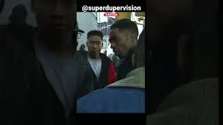 Tupac rehearsing his lines on the set of the film Juice in rare footage #2pac #juice #acting #shorts