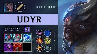 Udyr Mid vs Fizz - EUW Master Patch 26.02