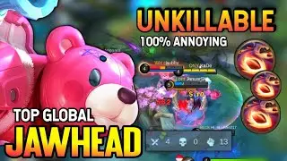 100% Annoying! Jawhead Best Build 2021 | Top Global Jawhead Gameplay | Mobile Legends✓
