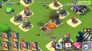 Boom beach: defeating dr.terror