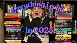 i read 75 books in 2025, and reviewed them all (spoiler free reviews)