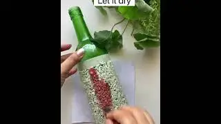 Wine Bottle Decoration ideas ❤️ #winebottledecoration #winebottleart #bottleart #artgallerynutan