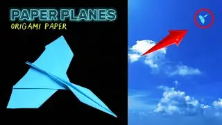 How to make a fighter plane - Folding with simple techniques for shapes like this