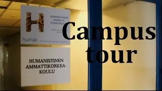 HUMAK University of Applied Sciences - Nurmij&auml;rvi campus tour for exchange students