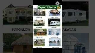 different types of house 🏡 for students #@