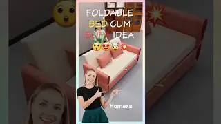 foldable bed cum sofa design #furniture#sofa#bed#interiordesign#home#newhouse#viral#new