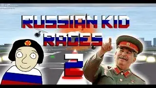 Russian Kid Rages On ROBLOX Flight Sim! PART 2!  (Earrape Warning)
