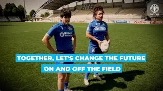The Federazione Italiana Rugby tackles food loss and waste through the power of sport