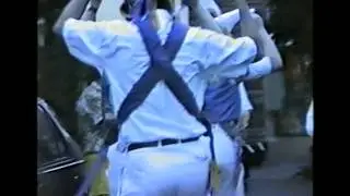Thames Valley Morris Men in Kr&ouml;v in 1991 - Wheatley Processional and Trunkles