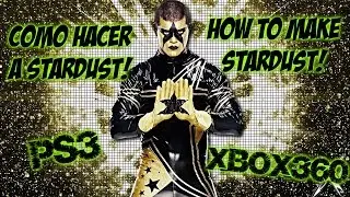 WWE 2K15 | COMO HACER A STARDUST EN PS3// HOW TO MAKE STARDUST ON PS3
