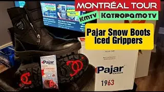 Pajar Snow Boots Iced Grippers | Montreal Tour kmtv