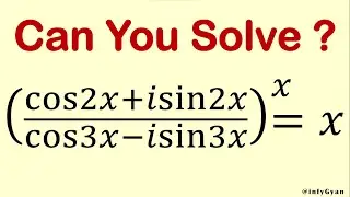 Solve Complex Exponential Equation Like a Pro !