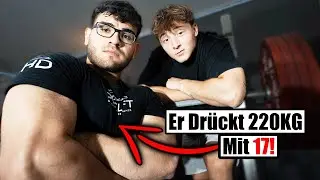 Hamza, 17 Jahre - Drückt 220Kg! (NATTY & Auf 1G KOFFEIN)