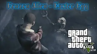 Grand Theft Auto V - Alien easter egg - First mission - [PS4]