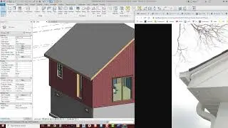 Revit Cabin - Roof Fascia, Soffit, & Gutters