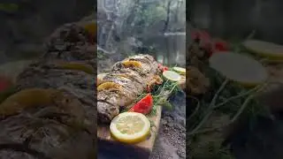 Fresh Fish #food #outdoorcooking #cooking #fish #camping #fisch #cuisineext&eacute;rieure #viral#shorts