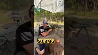 Unleashing Power: Barrett M107 .50 BMG Full Magazine Dump