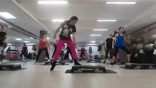СТЕП АЭРОБИКА ЦЕЛАЯ ТРЕНИРОВКА / STEP AEROBICS