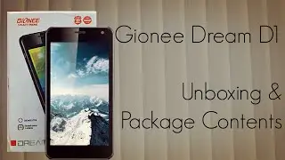 Gionee Dream D1 Unboxing & Package Content - 1.2 Ghz Quad Core & 8Mp Camera - PhoneRadar