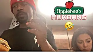THE MOST LIT COUPLE APPLEBEES MUKBANG *MUST WATCH*