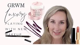 GRWM: PLAYING WITH NEW LUXURY MAKEUP | CHANTECAILLE | VICTORIA BECKHAM, CHANEL + MORE