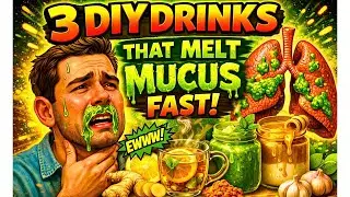 3 DIY Drinks That Melt Mucus Fast