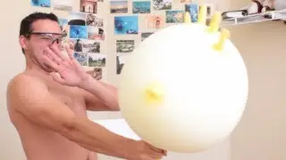 How BIG can Rubber Gloves Get : EXPLOSION