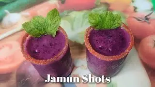 Jamun Shots||Welcome Drink||Jamun Shots Recipe||Quick And Easy Recipe||Jamun Recipe 