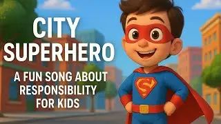 City Superhero! 🦸&zwj;♂️ A Kids Song About Kindness & Helping Others