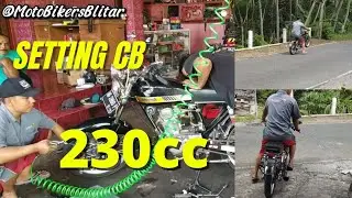PART2 Proses Seting Mesin CB Berkah LECON | Spek Harian Touring