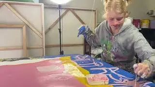 Come Paint Surfer Girl With Clara | Clara Woods