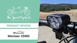 Magicshine Monteer 3500S Mountain Bike Headlight Review - feat. 3500 Lumen + Garmin Mount + Flash