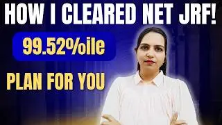 My Honest UGC NET JRF Journey! | Strategy That Worked for Me (English Literature) | Plan for you!