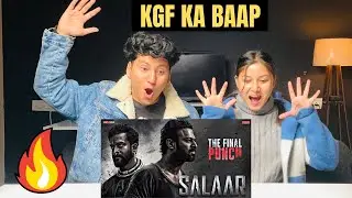 Salaar Release Trailer - Hindi Reaction| Prabhas | Salaar Release Trailer Reaction