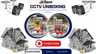 Dahua( DH-IPC-HFW144951-A-IL)color night vision ip  Home security camera unboxing and short review 📸