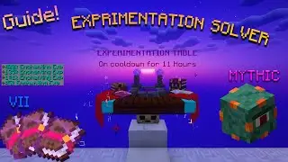Auto Experimentation table | 2025 (work) | Hypixel SkyBlock