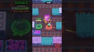 Boooom!! Vanished| meeple's gadget is breaking the game #brawlstars #supercell #shorts