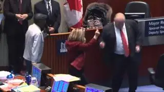 One Love! Mayor Rob Ford dancing - video