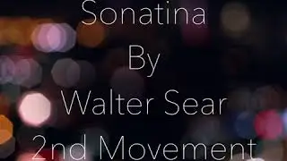 Sonatina by Walter Sear