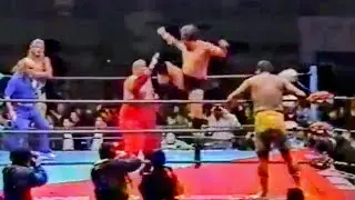 WWC WVR ABDULLAH THE BUTCHER BUDDY LANDEL VS WAJIMA TSURUTA 1/13/1988 FULLY REMASTERED 4K 60FPS