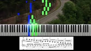 Beautiful piano, listen and play. Route 32