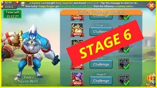 Ограниченное испытание Grim Wolf | Этап 6 &mdash; Lords Mobile